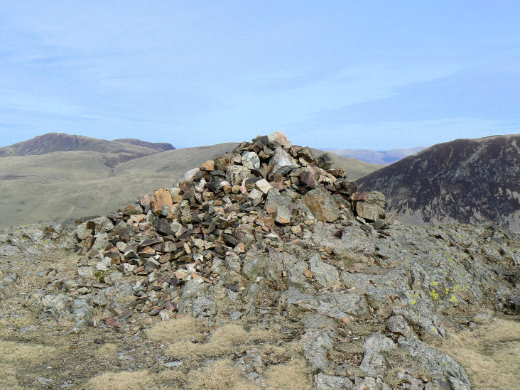 Crag Fell's summit cairn Crag Fell's summit cairn